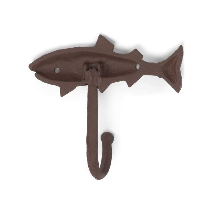 Cast Iron Fish Wall Hook 