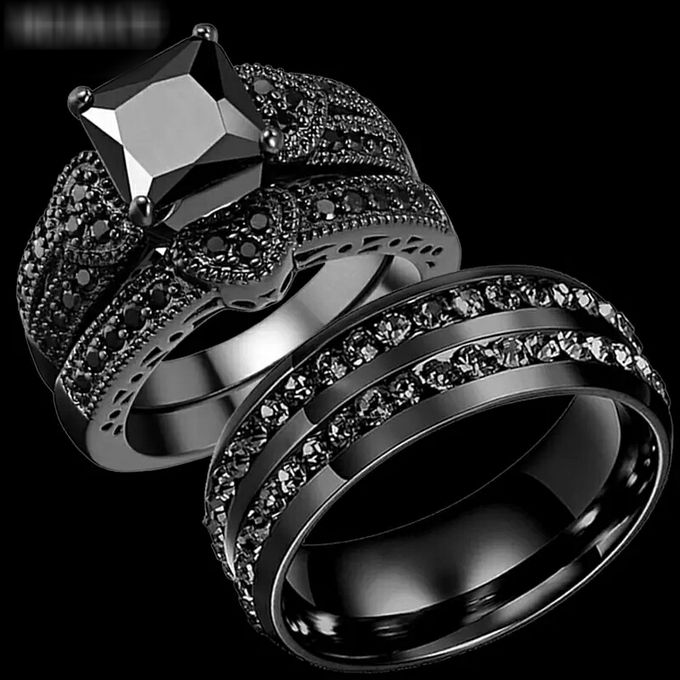 Fashion Black Wedding Rings Jumia Nigeria