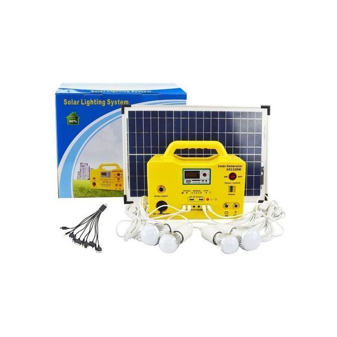product_image_name-Super Vision-Solar Generator 30w With 6 Bulbs-1