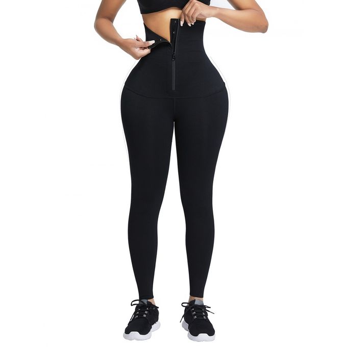 High Waist Thick Leggings - Black price from konga in Nigeria - Yaoota!