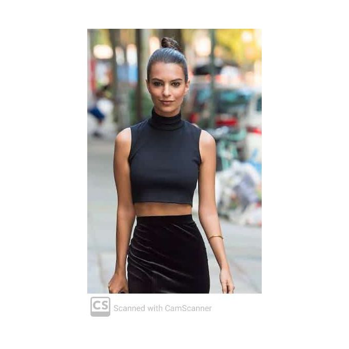 product_image_name-Fashion-Ladies Crop Top Armless Turtleneck-1