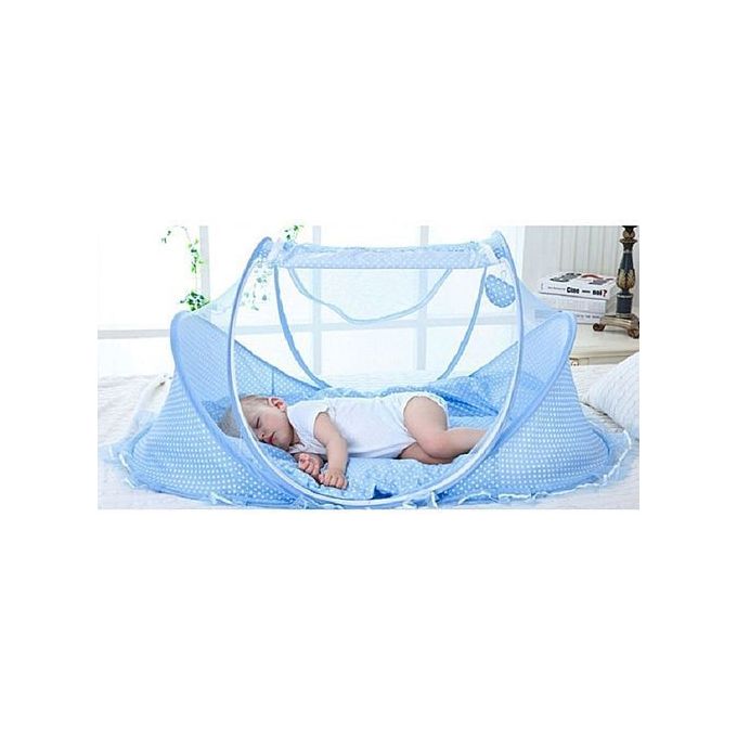 product_image_name-Generic-Foldable Baby Crib With Mosquito Net-1