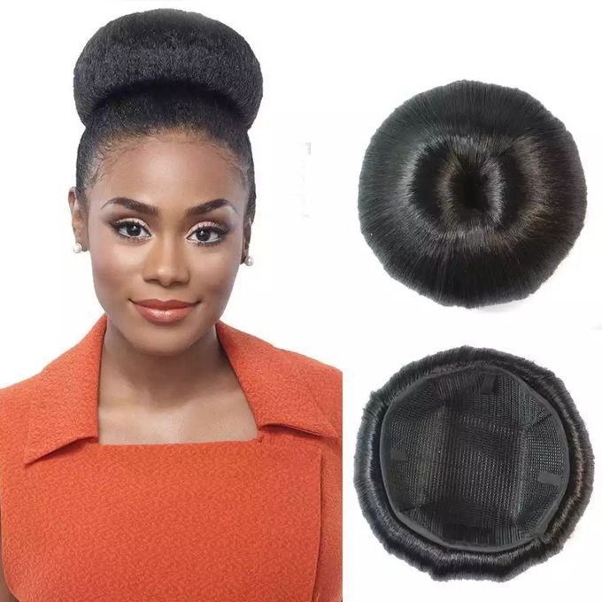 15CM Large Hair Donut Bun Maker Blonde Coffee Hair Bun Hair Accessories  Clips  eBay