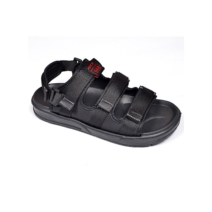 Fuce Velcro Sandals - Black | Jumia Nigeria