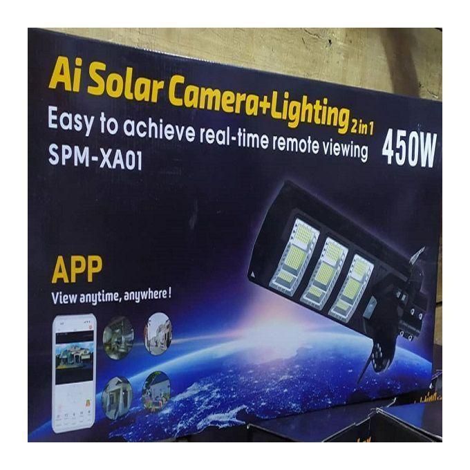 Generic Ai Solar Camera + Lighting 2 In 1