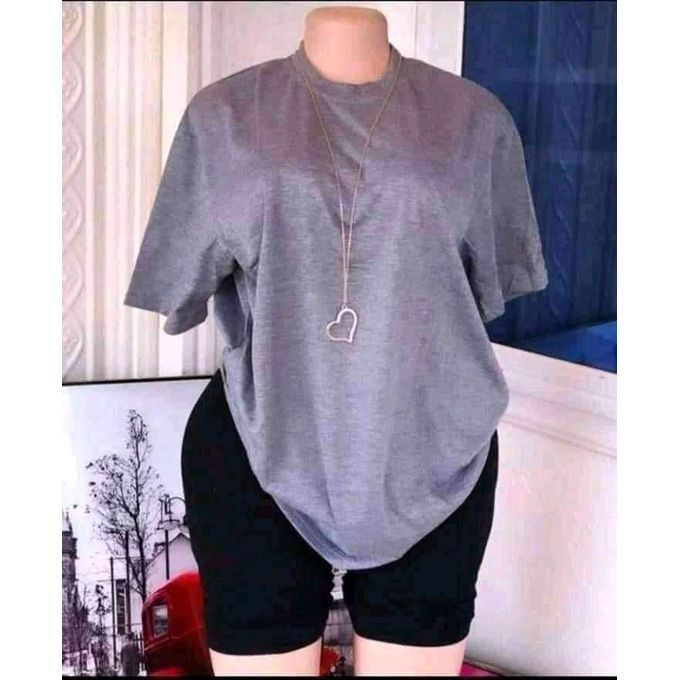 Quality Biker Short With Plain Tee 
