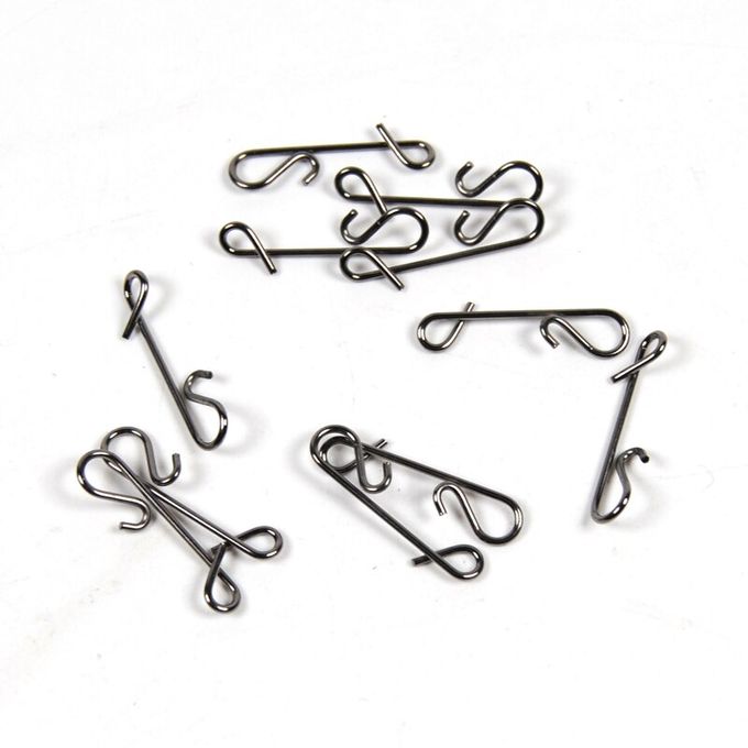 Generic Bimoo 10pcs Of Bag Fishing Clips Quick Fishing Line Hook