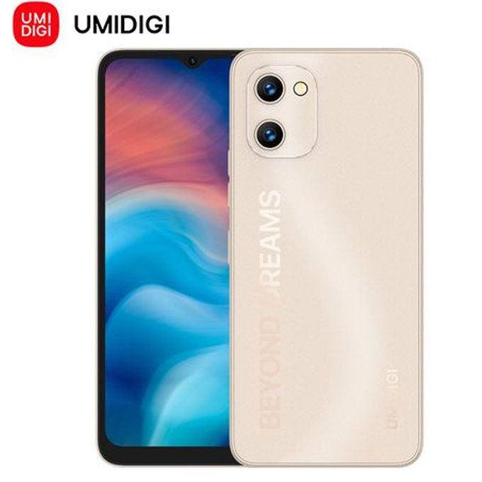 UMIDIGI G1 6.52 2GB RAM/32GB ROM Android 12- Sunglow Gold