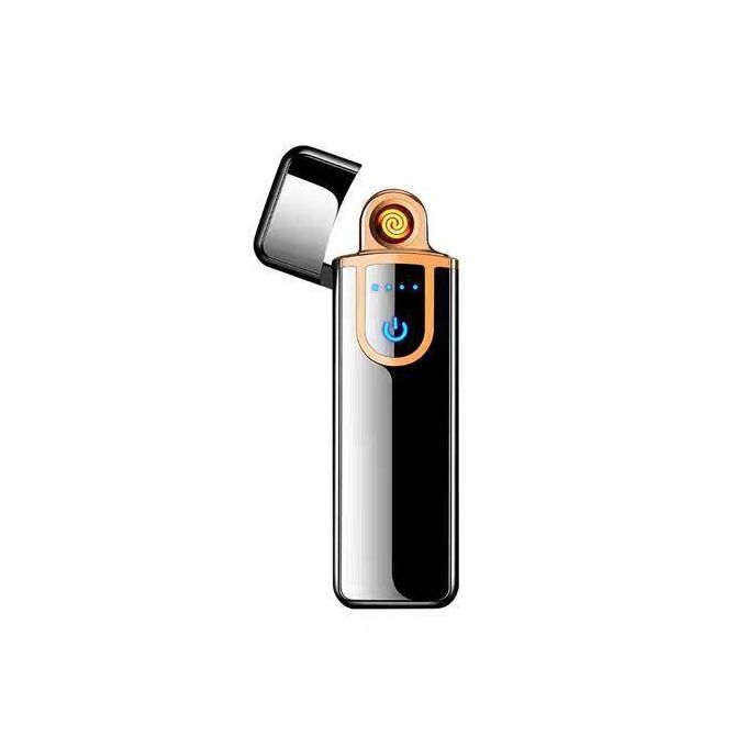 usb rechargeable electronic cigarette lighter Electronic USB Rechargeable Portable Touch Screen Windproof Flameless  Cigarette Lighter Metal Body from Dhgate Lighters