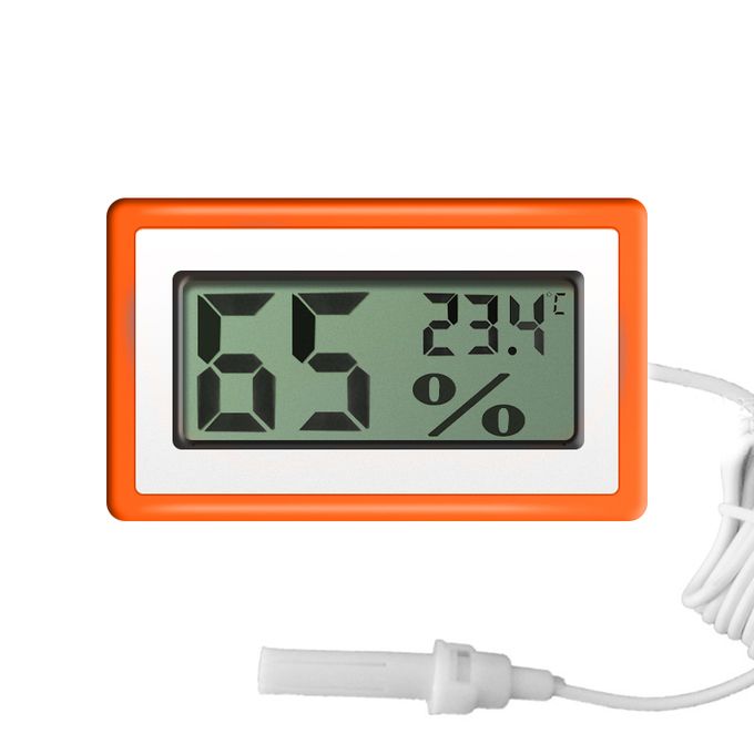 Mini LCD Digital Thermometer Hygrometer Thermostat Indoor Convenient Temperature  Sensor Humidity Meter Gauge Instruments Probe