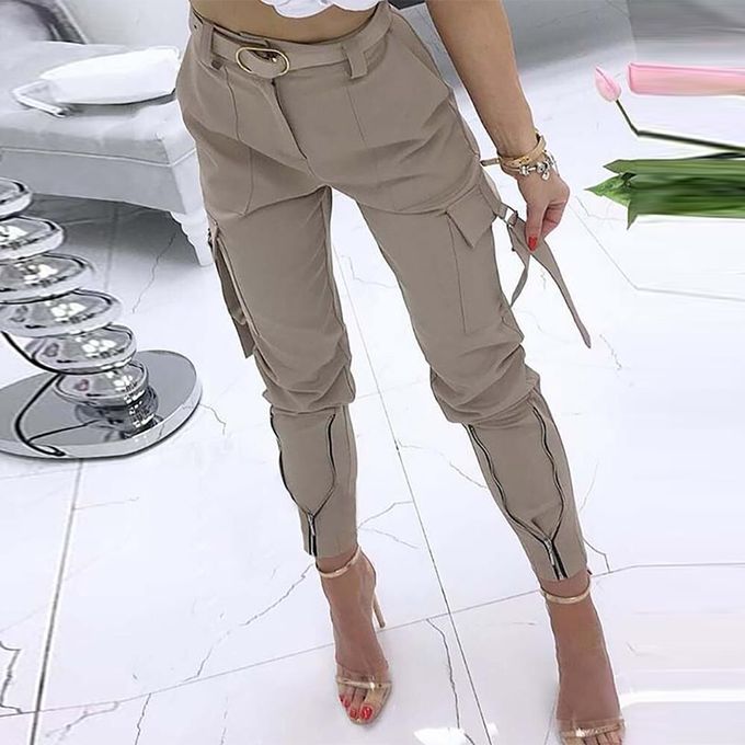 Womens New Fashion Bell Bottom Trousers