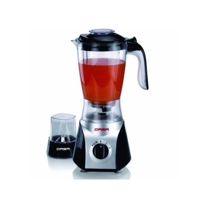 product_image_name-Qasa-2 Litres Blender / Grinder QBL-1861A - Silver/Black-1