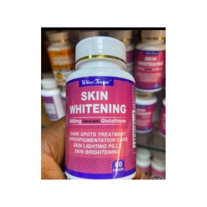 Wins Town Skin Whitenin Pills with Glutathione  Dark Spots