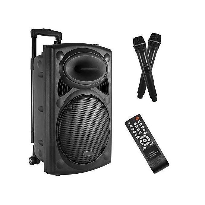 Wireless MIC + Remote Control + Wheels 