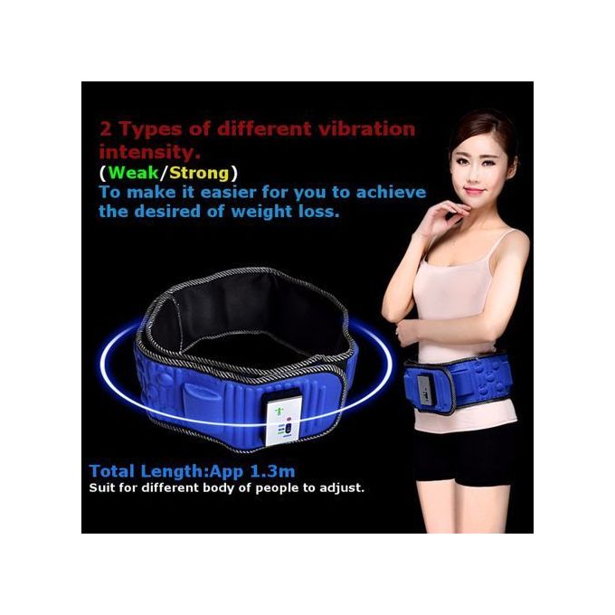 Umusjoy Massage Slimming Belt, Electronic Wireless High Vibration Massager  for Waist, Belly, Abdomen, Hip, Back, with 36 Vibrating Modes and 2 Heated