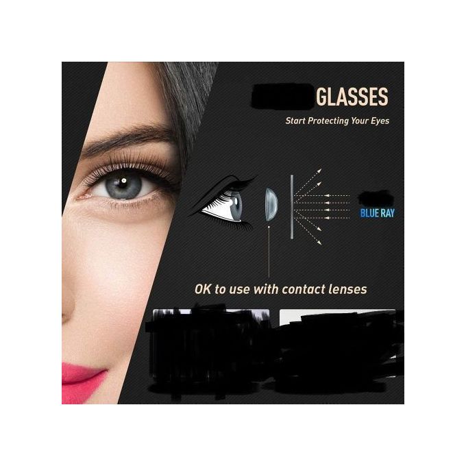 Anti Blue Ray Light Blocking Glasses For Computers / Phones - Image 4