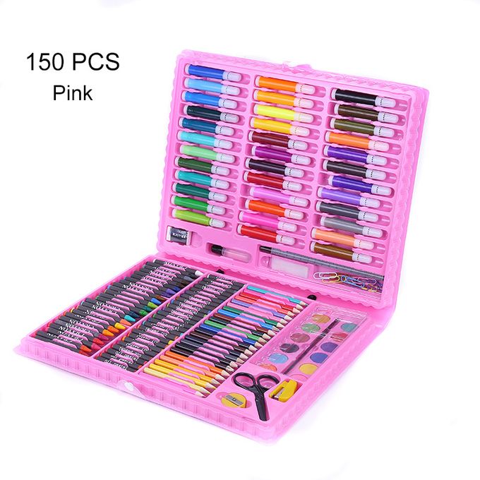 150Pcs Art Set Portable Drawing Painting Art Supplies Gifts Kids