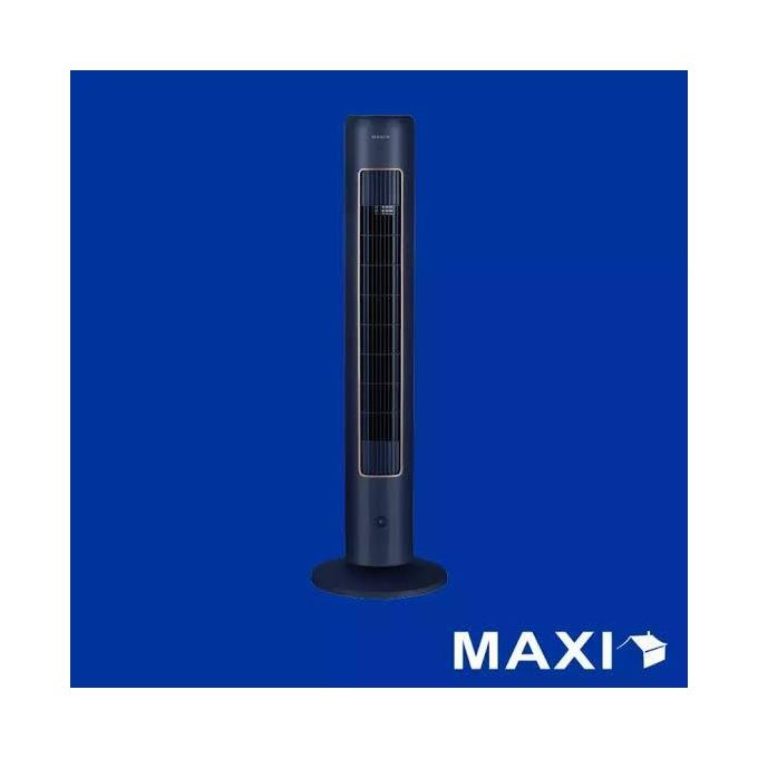 Maxi Black Maxi oscillating Tower Fan (Slim Standing Fan