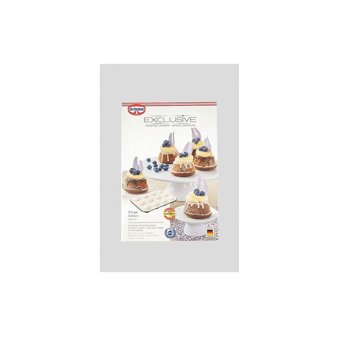 Dr. Oetker Muffin pan x12 reinforced ceramic - MaxxiDiscount