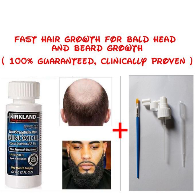 Kirkland Signature Minoxidil 5 For Bald Head Alopecia And Beard