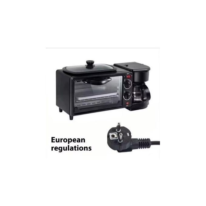 Toast 3-in-1 Electric Breakfast Maker Oven Coffee Maker