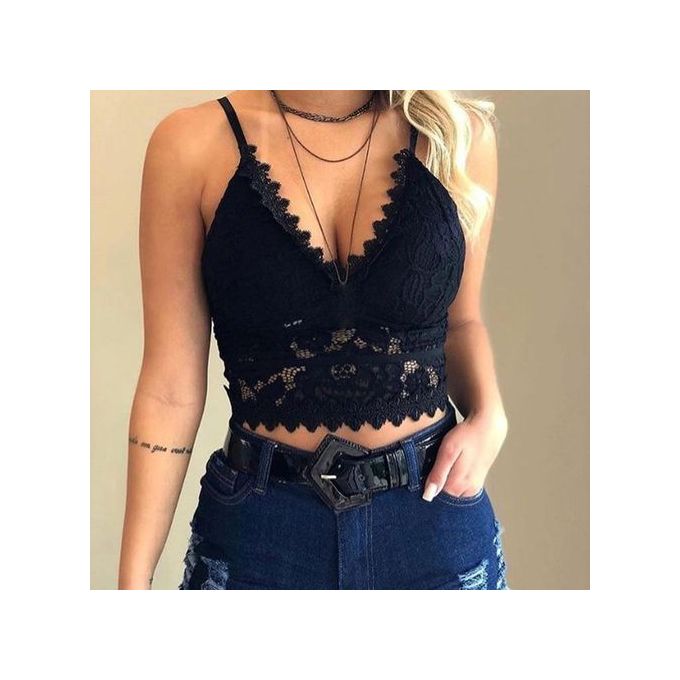 Floral Bralette Padded Push Up Lace Bras for Women Sexy Lingerie