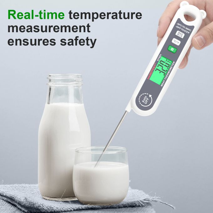 HT690 Instant Read Digital Meat Thermometer LCD Screen Probe Type