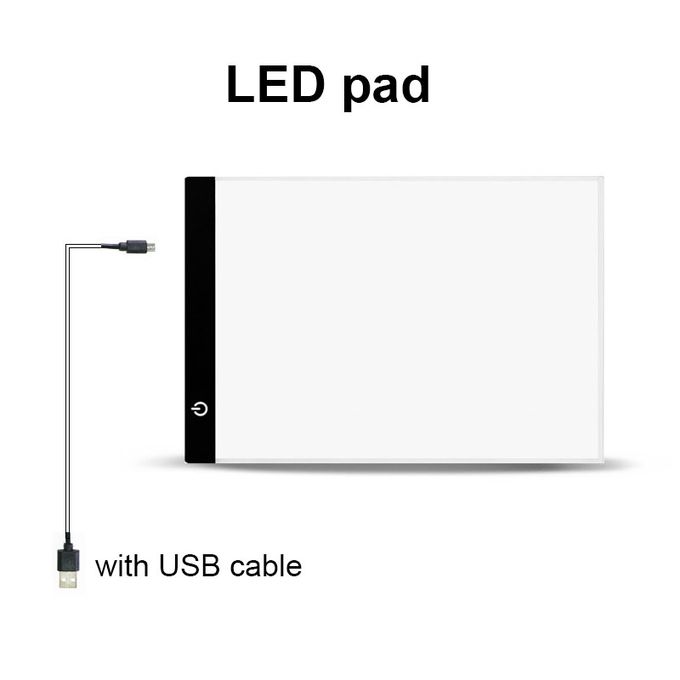 A4 LED Drawing Tablet Digital Graphics Pad USB LED Light Box Copy Board  Electronic Art Graphic Painting Writing Table