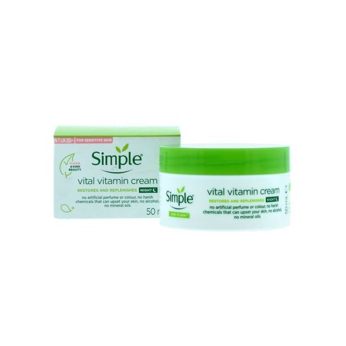 Simple Vital Vitamin Night Cream Restore And Replenish Jumia Nigeria