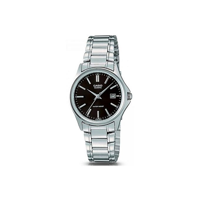 Casio LTP-1183A-1ADF Women's Black Dial Watch - Silver | Jumia Nigeria