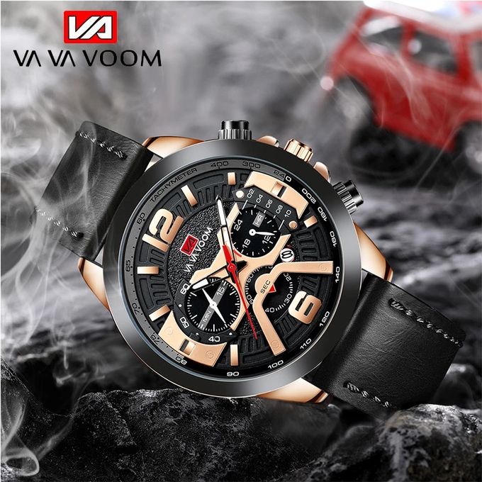 Brand Fashion Business Quartz Waterproof Men's Watch