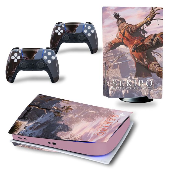 Generic For PS5 Disk SEKIRO Twice PVC Skin Vinyl Sticker Decal