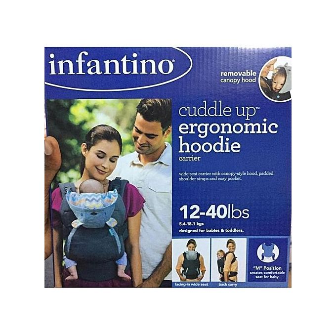 infantino hoodie baby carrier