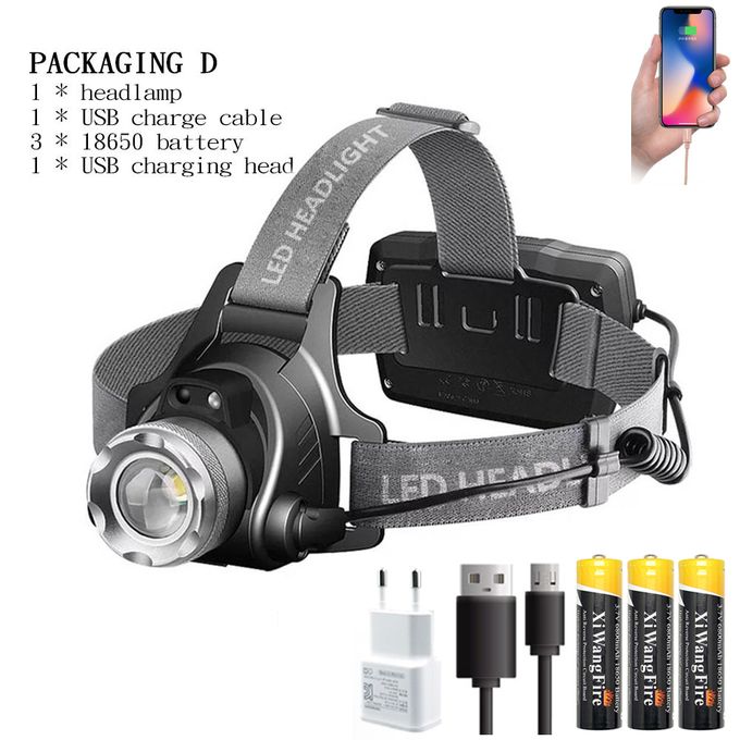 Pcs Headlamp Flashlight, EEEkit 500 Lumens USB Rechargeable Headlamp Ultra  Bright LED Headlight Head Lamp, Modes Waterproof Built-in Batteries For  Outdoors, Running, Camping, Hiking | Rechargeable Led Headlamp, 2pcs  Waterproof Running Head