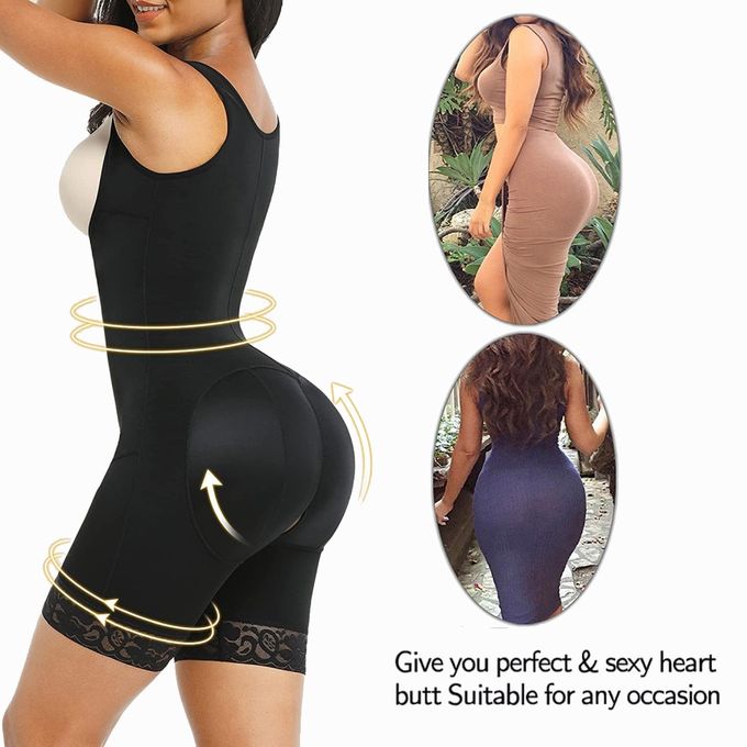 Fashion Full Body Shaper Fajas Colombianas Post Liposuction Girdle Corset  Waist Trainer Shapewear Lifter Slimming Underwear