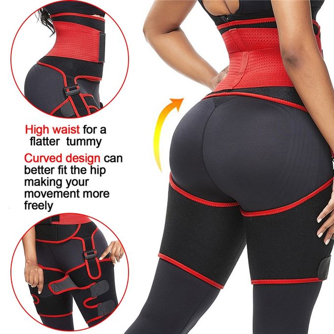 New Arrival One Piece Neoprene Fat Thermo Sauna Butt Lifter Waist Slimming  Sweat Thigh Trimmer Belt - China 3 in 1 Waist Trainer and Sauna Waist  Trainer price