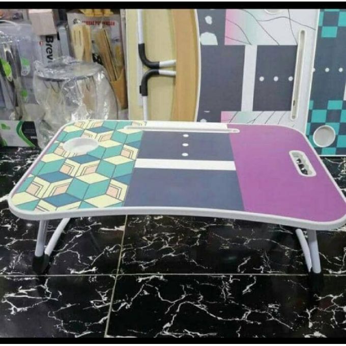 product_image_name-Generic-Foldable Bed Big Size Laptop Table + Free Gift-1