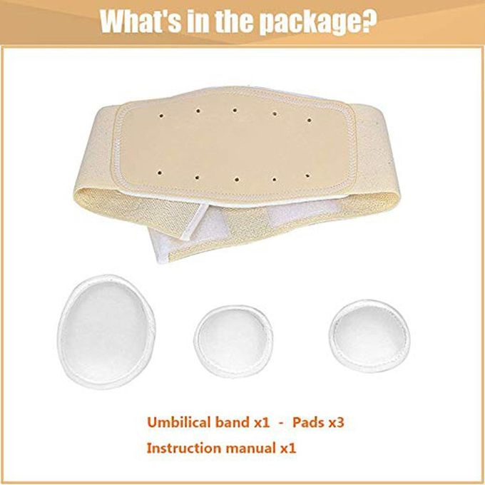 Fashion Umbilical Hernia Belt Baby Belly Button Band Infant Belly Wrap  Abdominal Binder Hernia Truss Support Adjustable Navel Belly