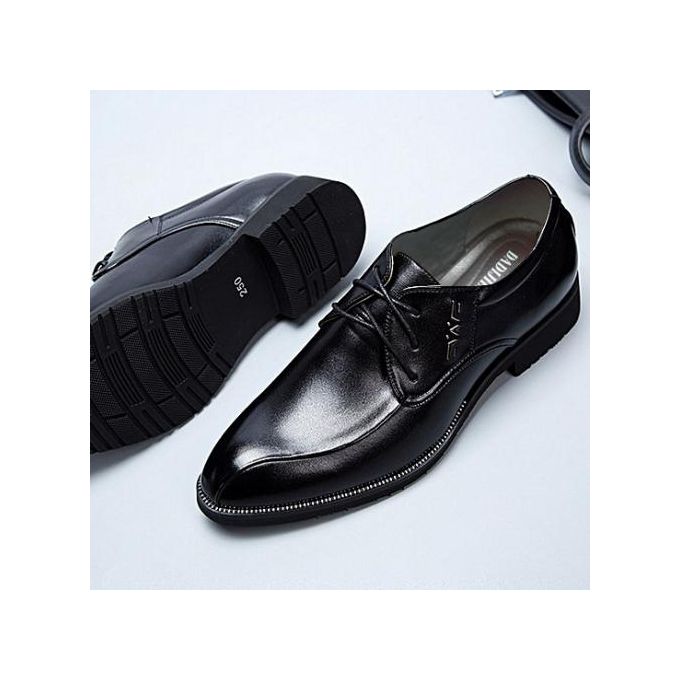 mens black pointed toe shoes