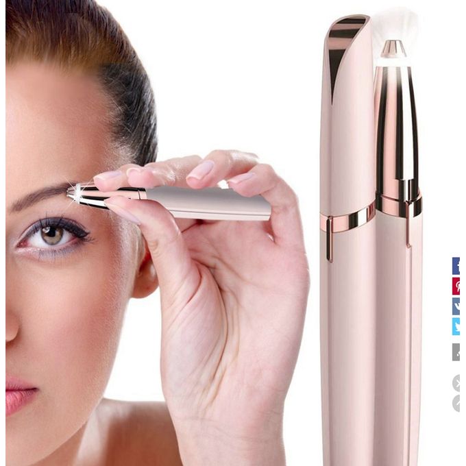 eyebrow trimmer use