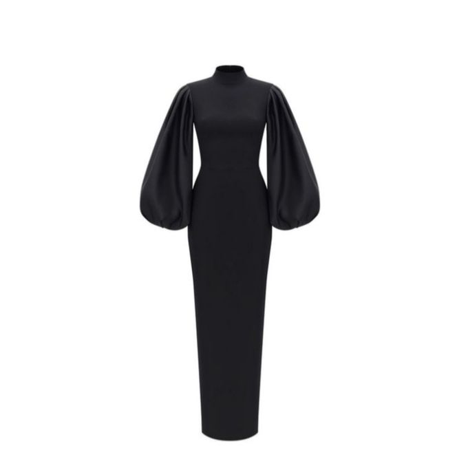 product_image_name-Bilq-Dinner Dress - Black-1