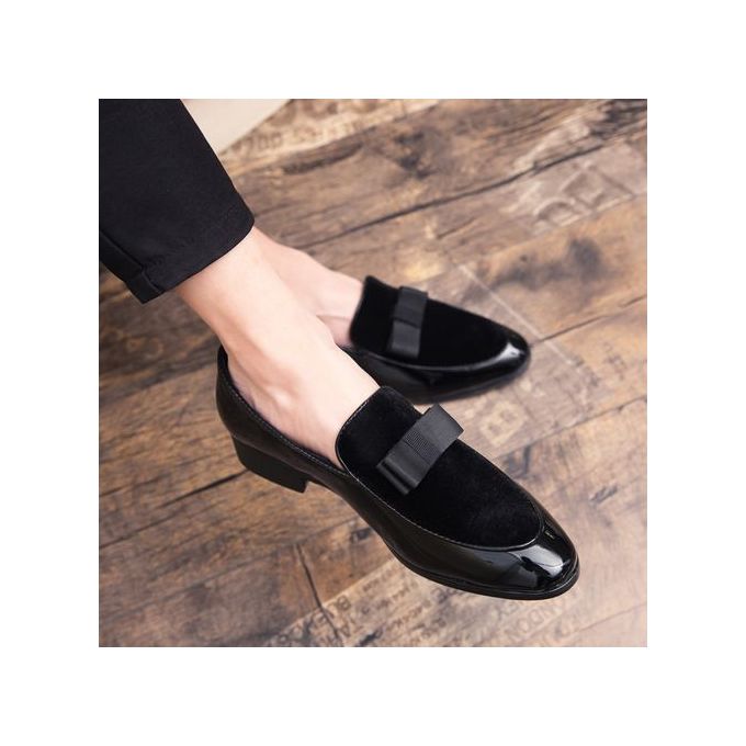 suede black dress shoes