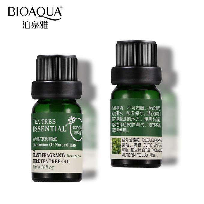 Bio Aqua Tea Tree Essential Oil;Acne Treatment(Face, Body ...
