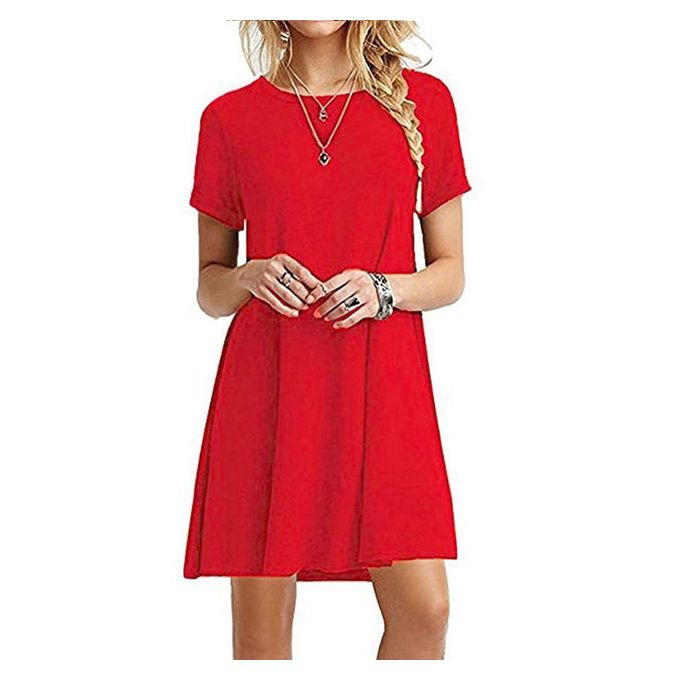 product_image_name-Fashion-Ladies Free Gown - Red-1