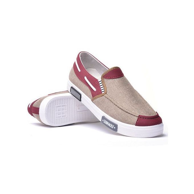 product_image_name-Fashion-Mens Casual Low Top Canvas Shoes Slip On-1