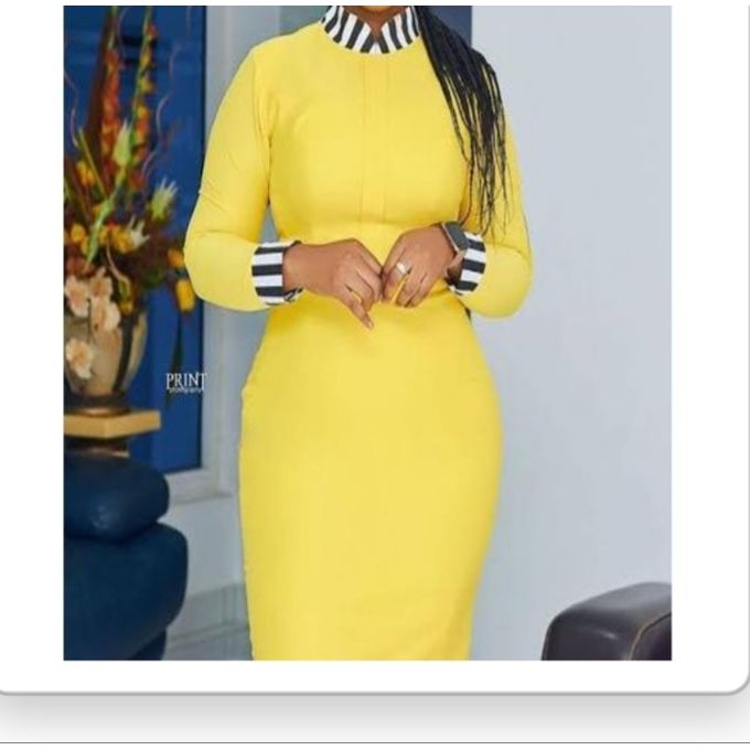 product_image_name-Fashion-Yellow Fitted Corporate Gown-1