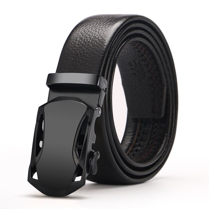 product_image_name-Fashion-Men's Fashion Black Racing Belt - Black-2