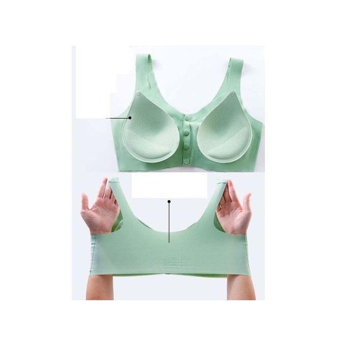 Fashion 2pcs Different Color Soft Smooth Seamless Maternity Bra