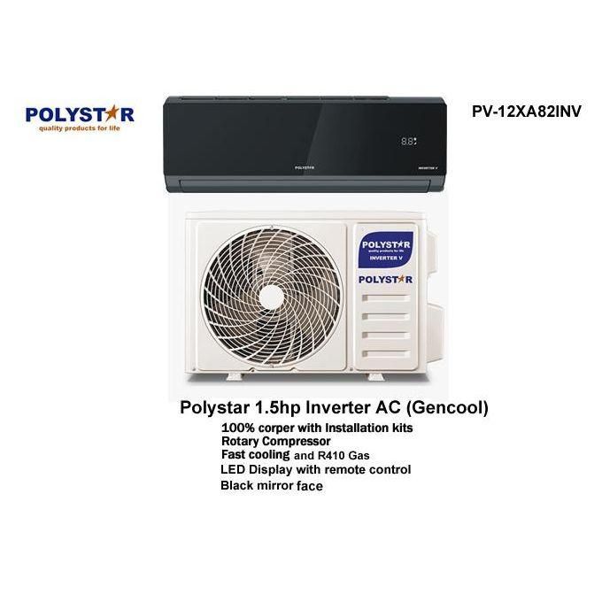 Polystar 1.5 HORSE POWER SPLIT INVERTER AIR CONDITIONER