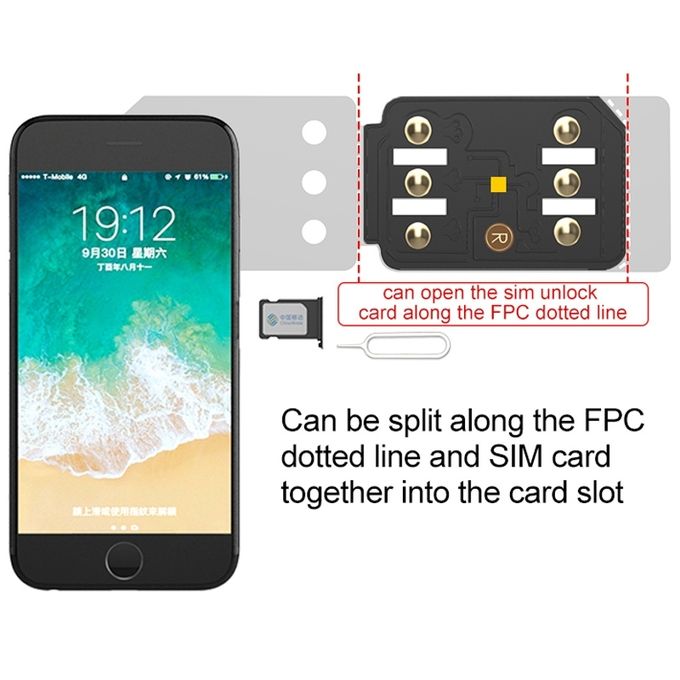 Generic R Sim 14 V18 Ultra Universal Iccid Sim Unlock Card For Iphone X Xs Xr Xs Max 8 8 Plus 7 7 Plus Jumia Nigeria